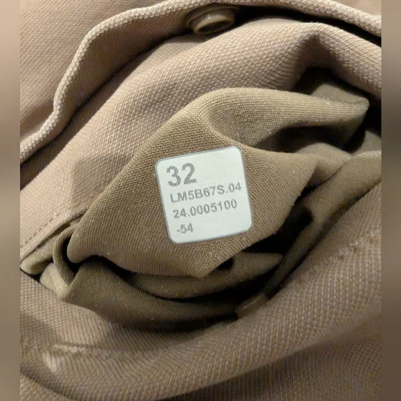 LULULEMON ABC slim fit trouser - size 32 - khaki/brown - Picture 9 of 9